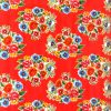 Oilcloth Ramilletes, red