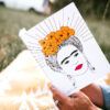 Notebook Frida in the sun 20x15cm - 30 pages