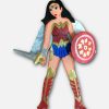 Figurine métallique mexicaine ange Wonder Woman