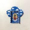 Niche vitrine mexicaine Guadalupe dans les nuages