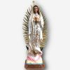 Statue résine vierge de Guadalupe 30cm - blanche