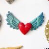 Eco-responsible winged heart