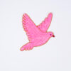 Sewing patch Flying Dove - Pink