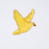 Sewing patch Flying Dove - Yellow