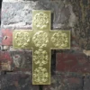 Brass cross